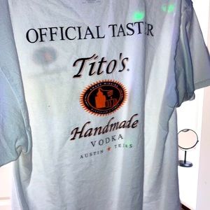 Tito’s Official Taster shirt Austin, Tx